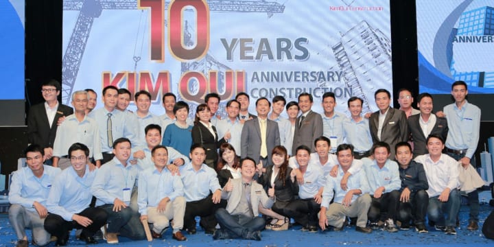 Công ty tổ chức lễ kỷ niệm thành lập tại Vũng Tàu